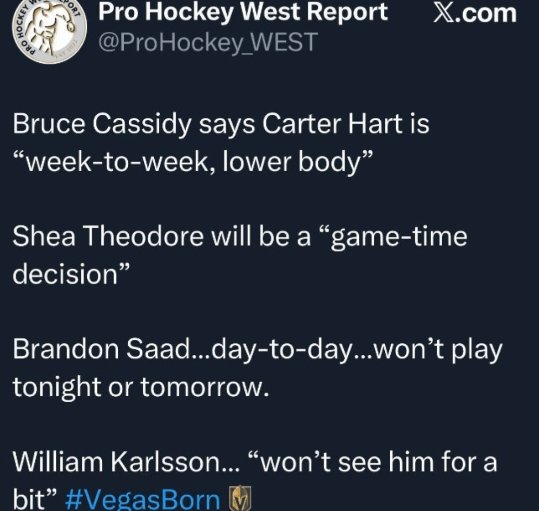 Injury Update 2026-01-10