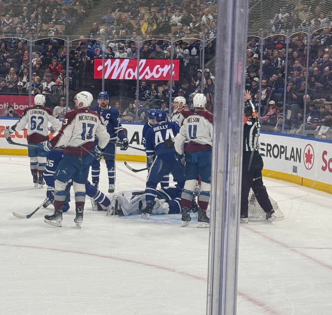 Great day at the game in Toronto