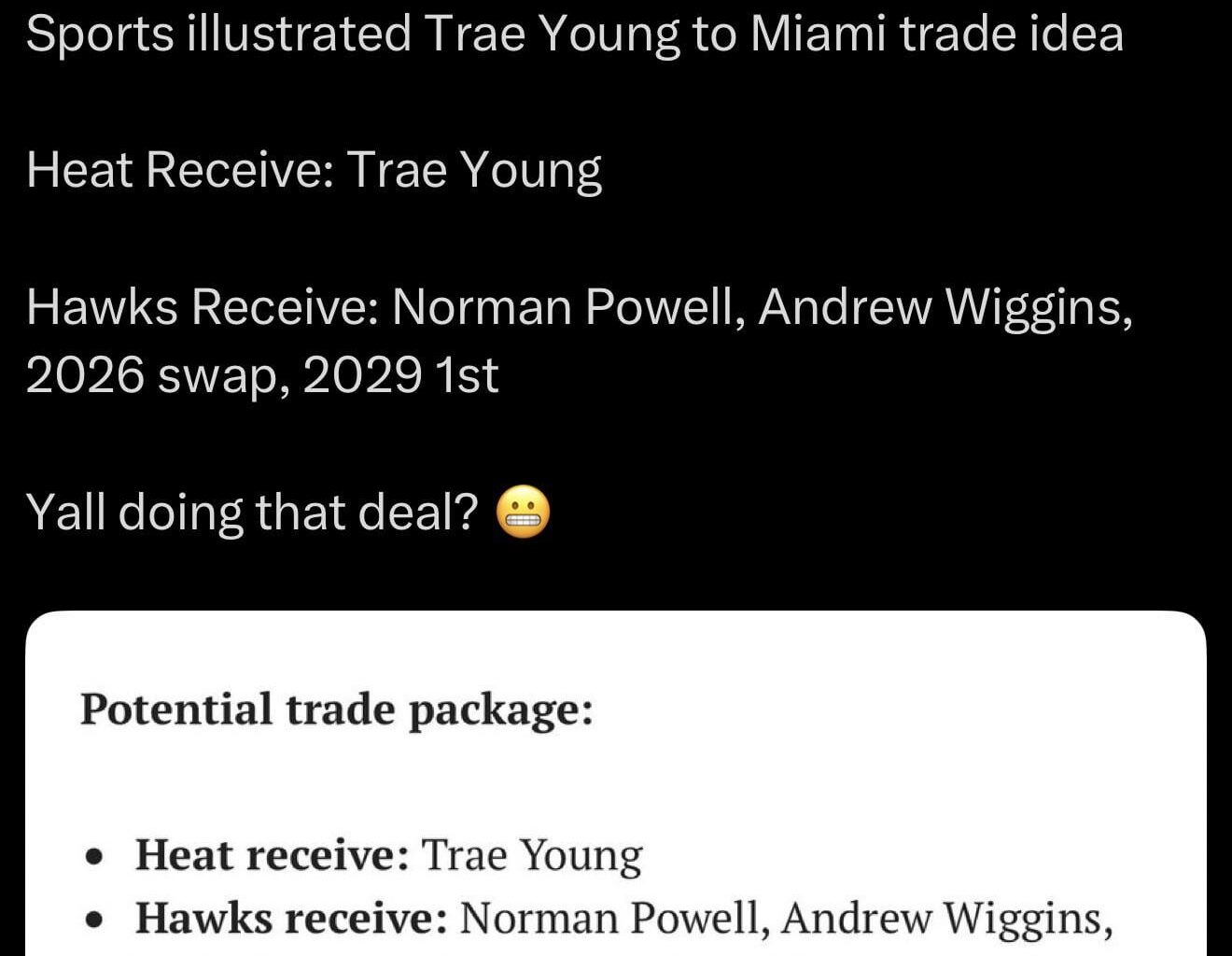 Has sports illustrated watched a Heat game this year???????????? LMFAOOOO