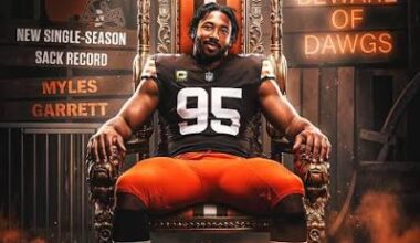 MYLES FUCKING GARRETT!!!!