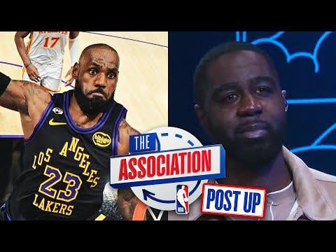 Brief Kyshawn George appearance on the Association Post Up on NBATV last night (starts at 18:25)