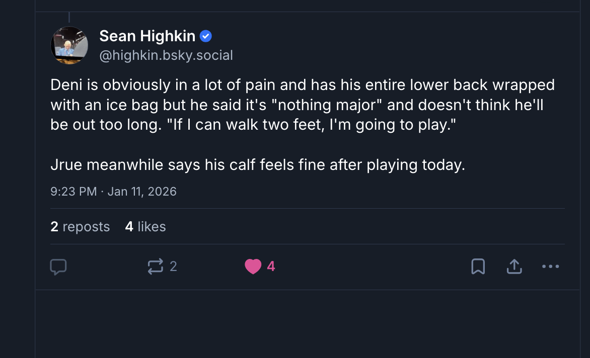 Update from Highkin