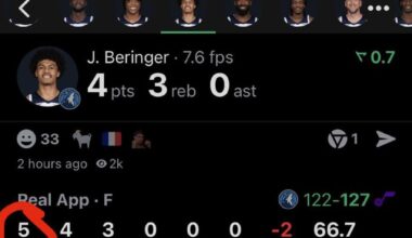 Finch: “Beringer playing well? give me Conley instead”