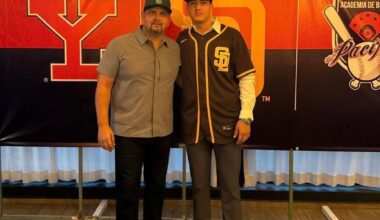 [Romero] The San Diego Padres officially signed 16-year-old Mexican 🇲🇽 left-handed pitcher Diego Serna. Bonus deal: $1,000,000. He is viewed as the most advanced southpaw in the international class, with a three-pitch mix already ahead of his age and a fastball in the 88–91 mph range