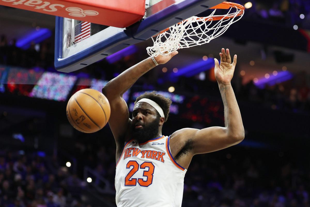 Knicks’ Mitchell Robinson’s request for more alley-oops hasn’t gone unnoticed