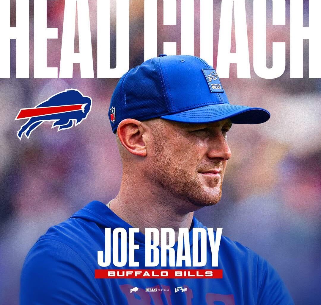 Bills off the board - Joe Brady promoted to HC
