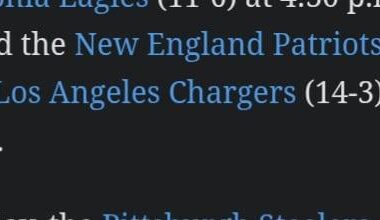 Oh cool we're 14-3 now according to ESPN.