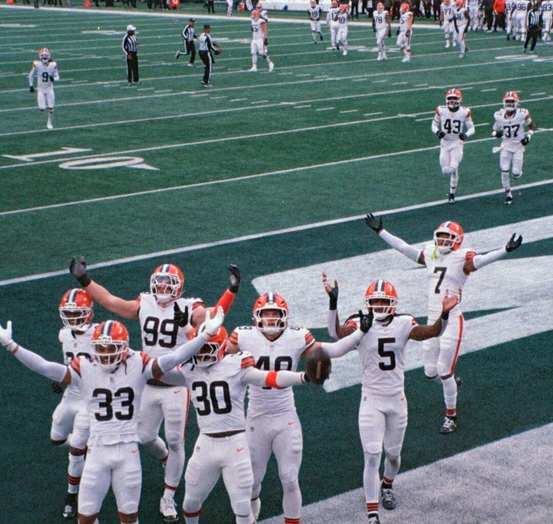 Browns at Jets 11/9/25 shot on 35mm film