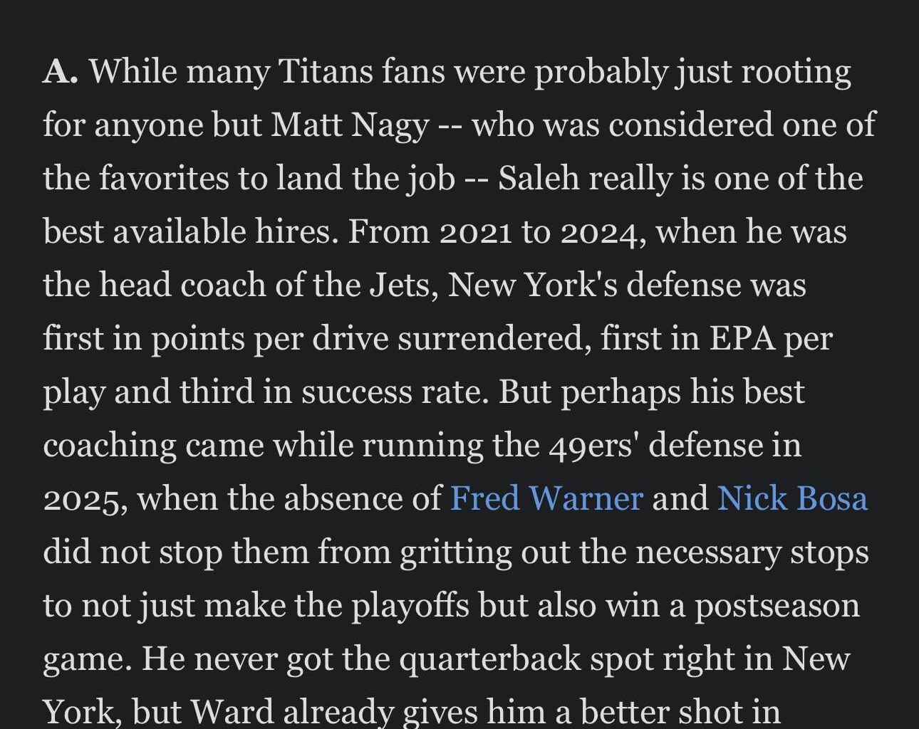 That first sentence lol