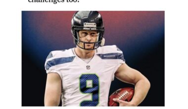 Former Seahawk Punter Jon Ryan writes an article for The Athletic about the mental challenges of punting