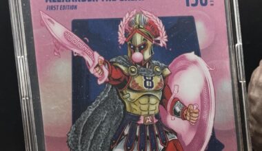 Thought you guys may like this card I just got in. Alexander Ovechkin “Alexander the Great” card for my Bo Jackson Battle Arena card game