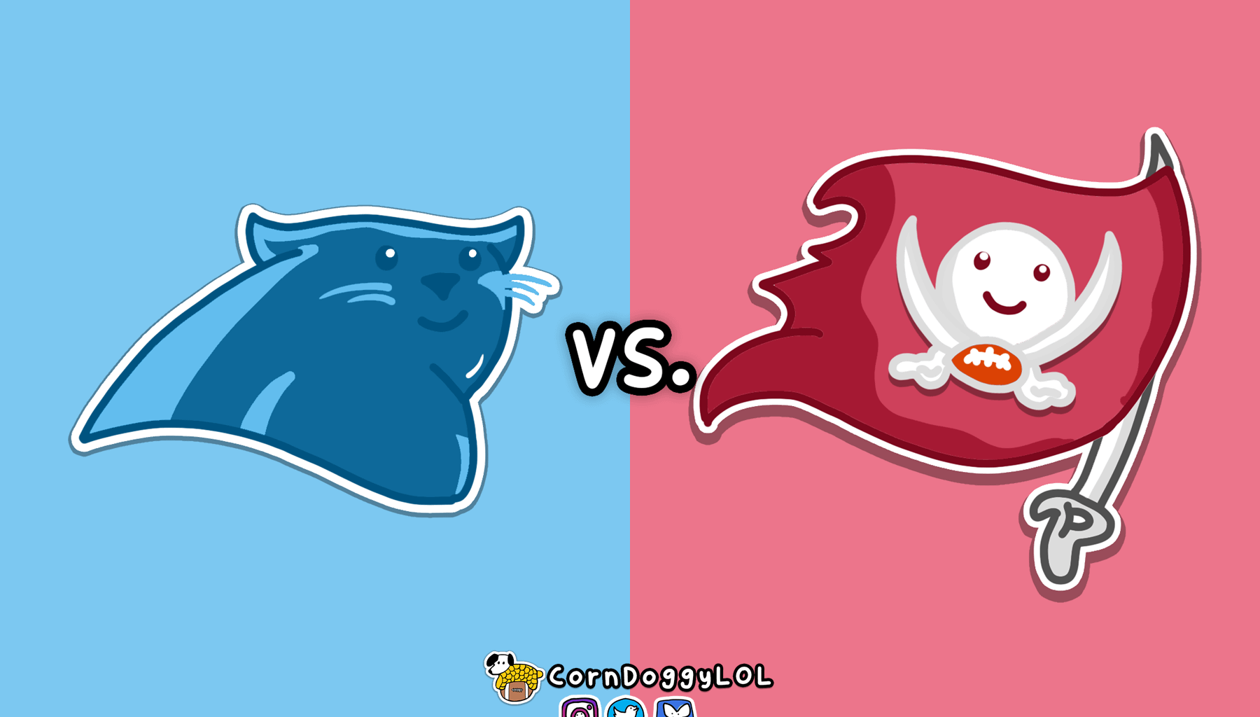 Tampa Bay Buccaneers Week 18 Doodle (Happy New Year!)