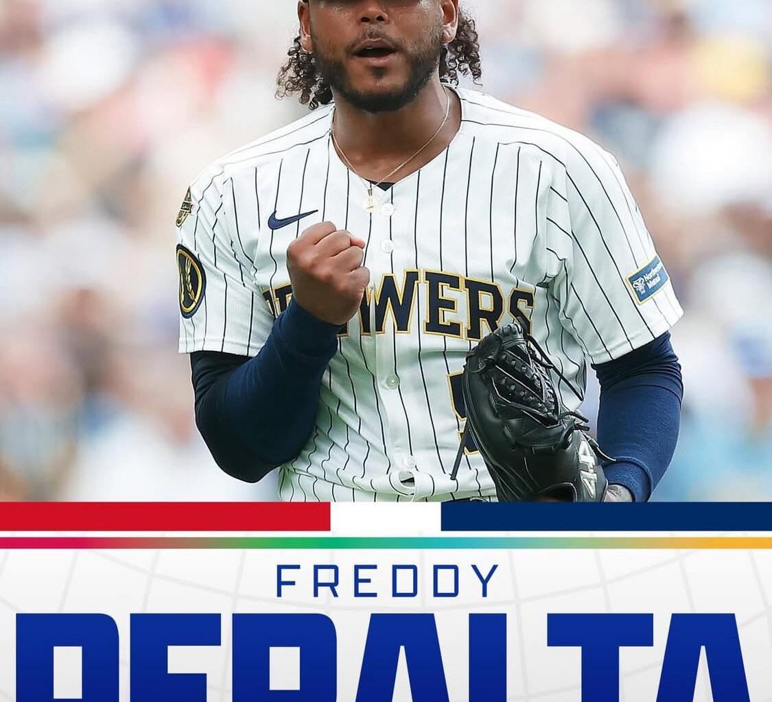 Freddy Peralta will play for the Dominican Republic in the 2026 World Baseball Classic.