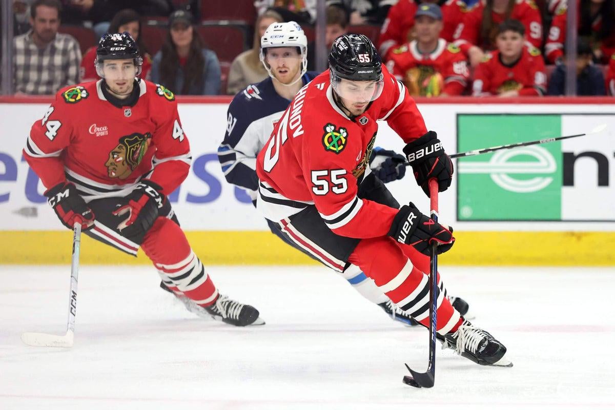 Blackhawks’ youth pairing of Artyom Levshunov, Wyatt Kaiser searching for optimal balance