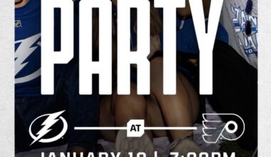 Bolts vs Flyers Watch Party