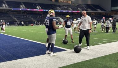 Newly retired Lions OL Dan Skipper is already helping coach at the 2026 East-West Shrine Bowl.