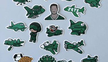 The 2025 New York Jets Doodles As Stickers :)