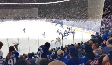 Didn't have time to post this earlier... It was awesome to see plenty of Avs fans at the arena today! GO AVS GO!!!!