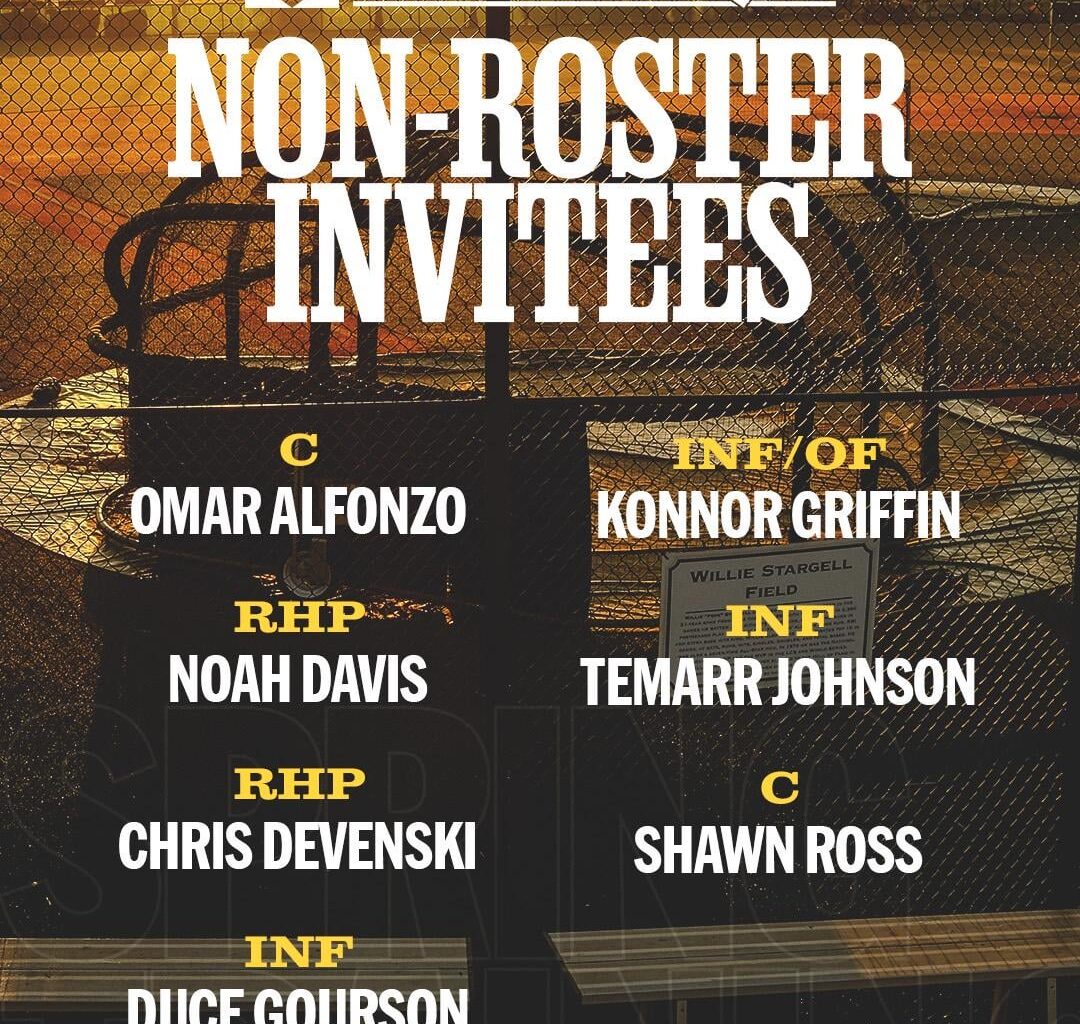 The following non roster players have been invited to Spring Training: