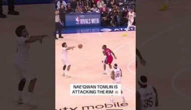 (NBA): Nae'qwan Tomlin us punishing the rim!