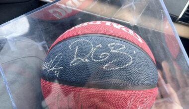 Ball signed by Cleveland Cavaliers 2009 I found at an antique store