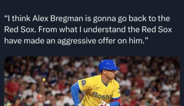 [Crory] Sox made “aggressive” offer for Alex Bregman