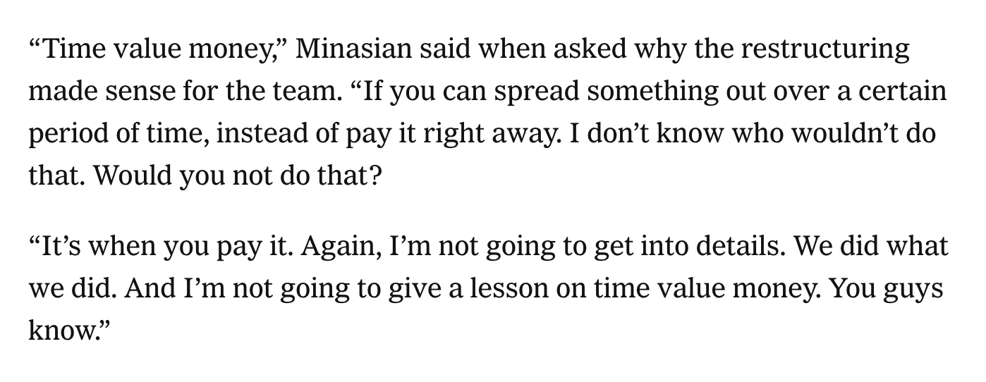 If Perry's job annoys him this much, why doesn't he just quit?