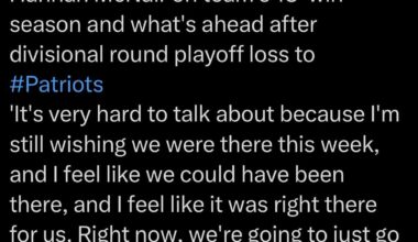 Hannah on the team’s season