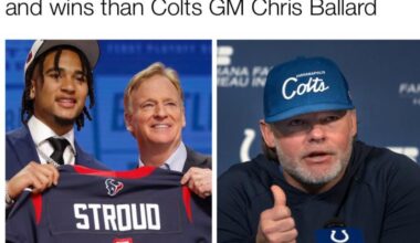 Holy shit fire Chris Ballard, this is mind blowing.