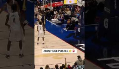 (NBA): Zion Williams threw it down..