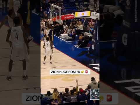 (NBA): Zion Williams threw it down..