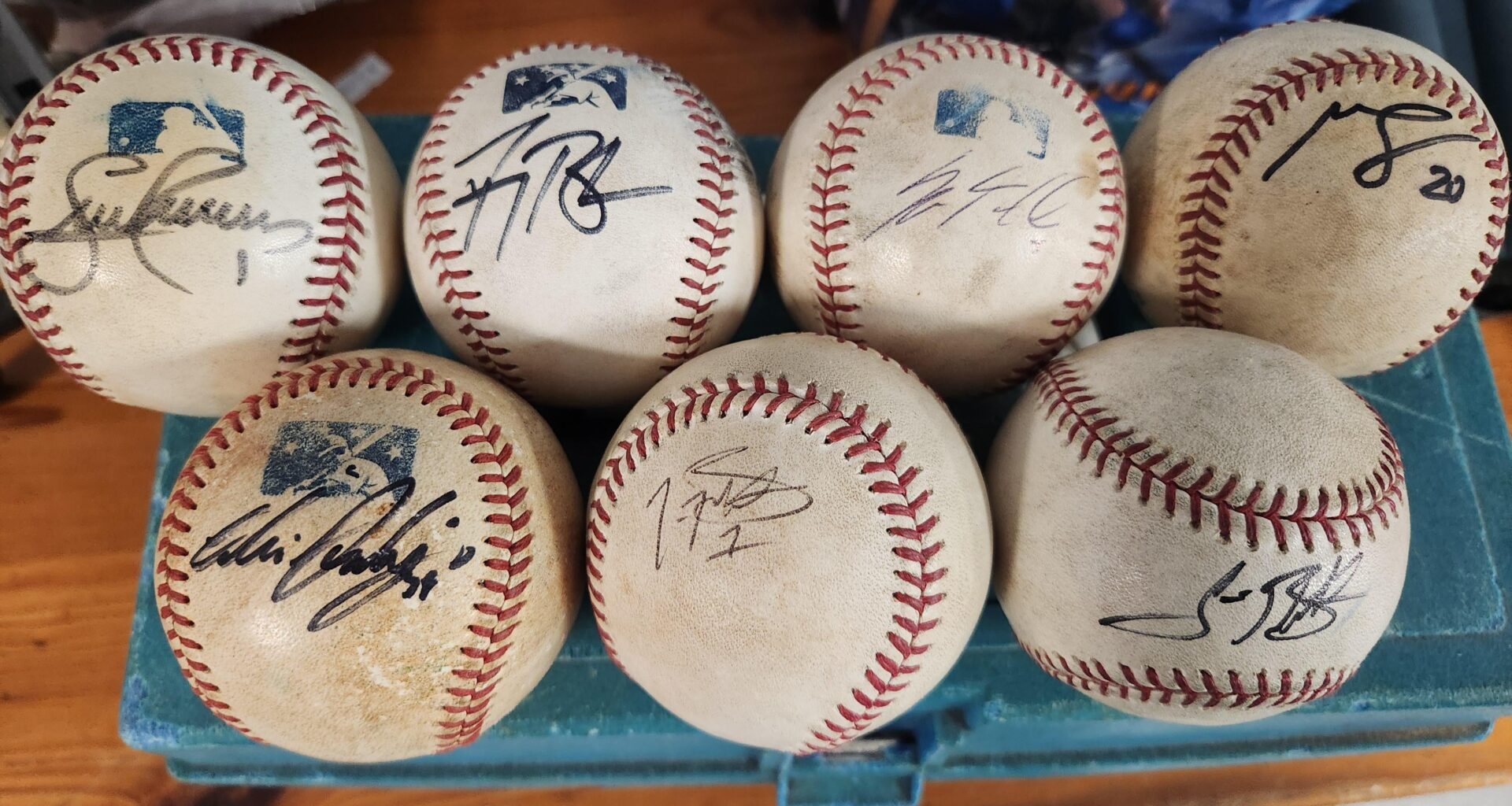 anyone good at IDing signatures? spring training and stonecrab signatures at my local habitat for humanity resale