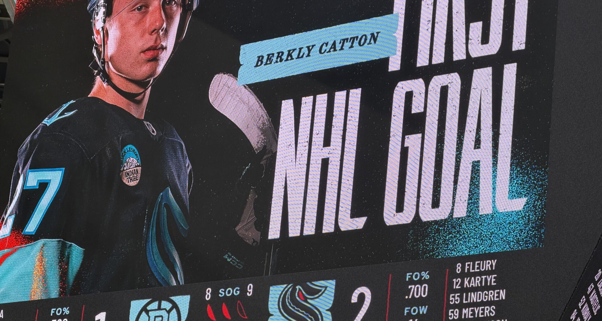 NHL FIRST GOAL CATTON! LFG!