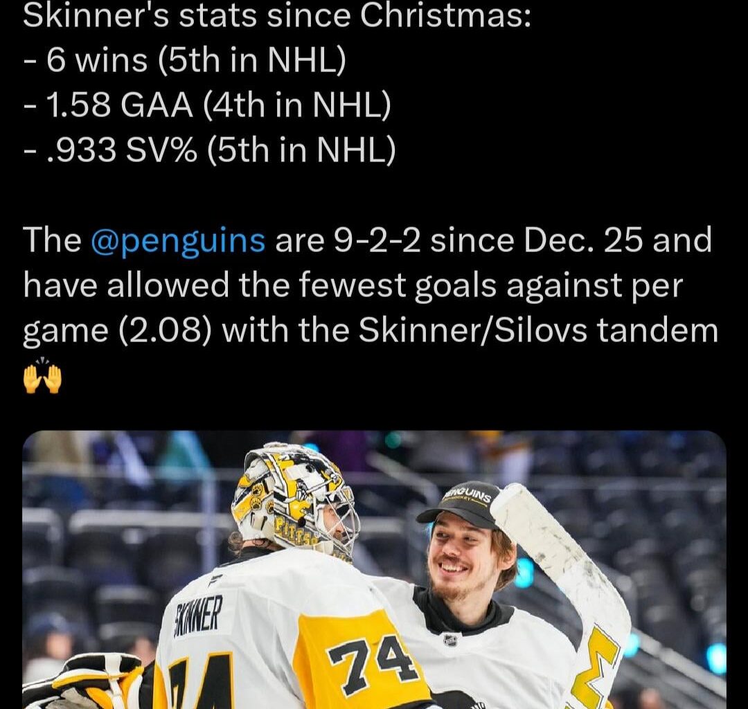 Been getting some great goaltending as of late