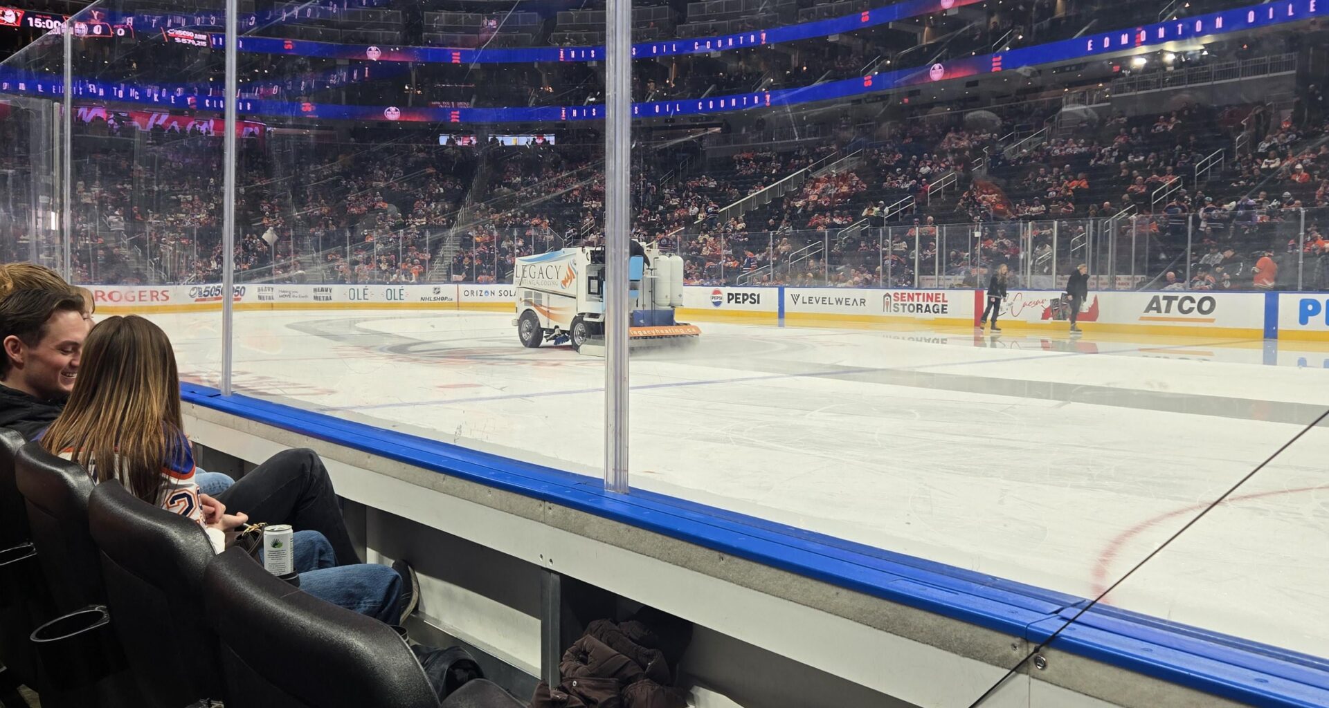 Also checking in from behind the front lines