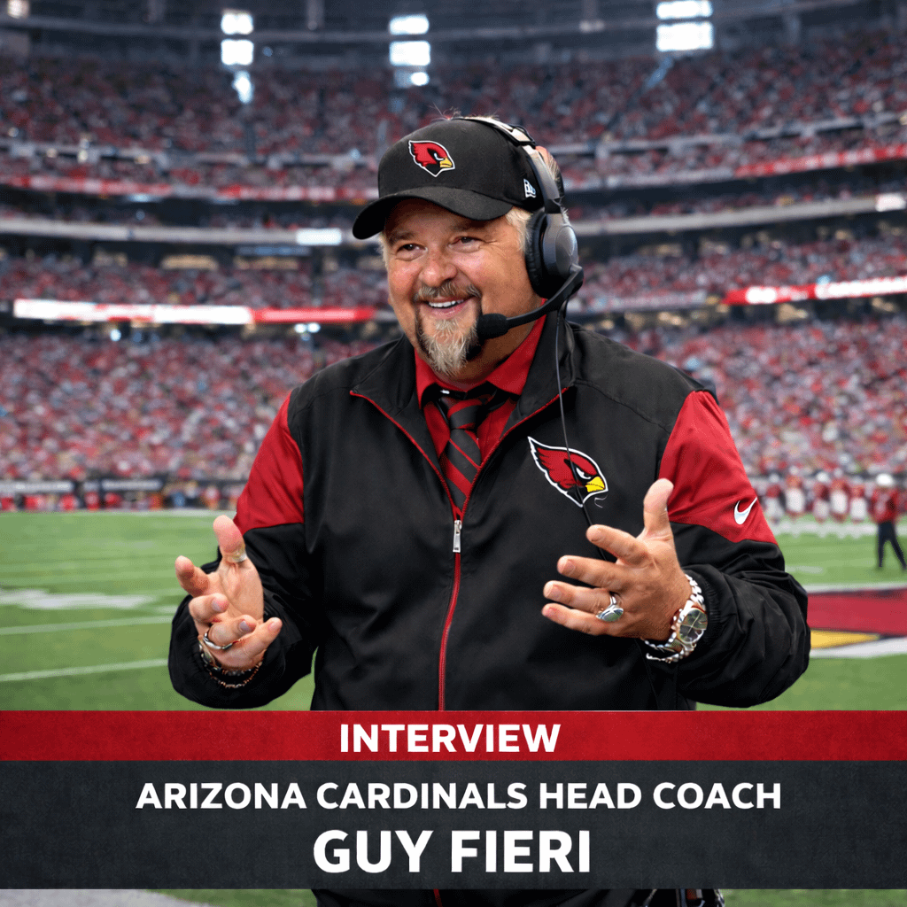 BREAKING: Cardinals Turn Up the Heat, Interview Guy Fieri for Head Coaching Position