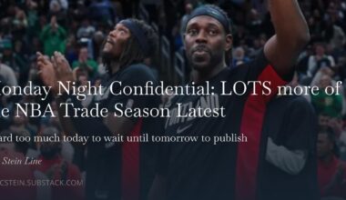 [Stein] The New York Knicks have explored pathways to try to acquire Portland's Jrue Holiday.