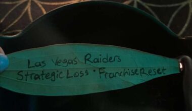 I paid an Etsy witch so the Raiders can out tank the Chiefs and secure future QB1 Fernando Mendoza