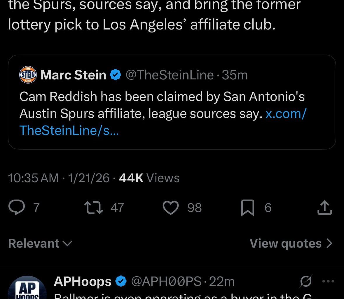 Reddish to the SD Clips