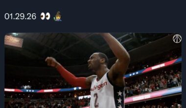 Wizards twitter just hinted at a potential John Wall jersey retirement