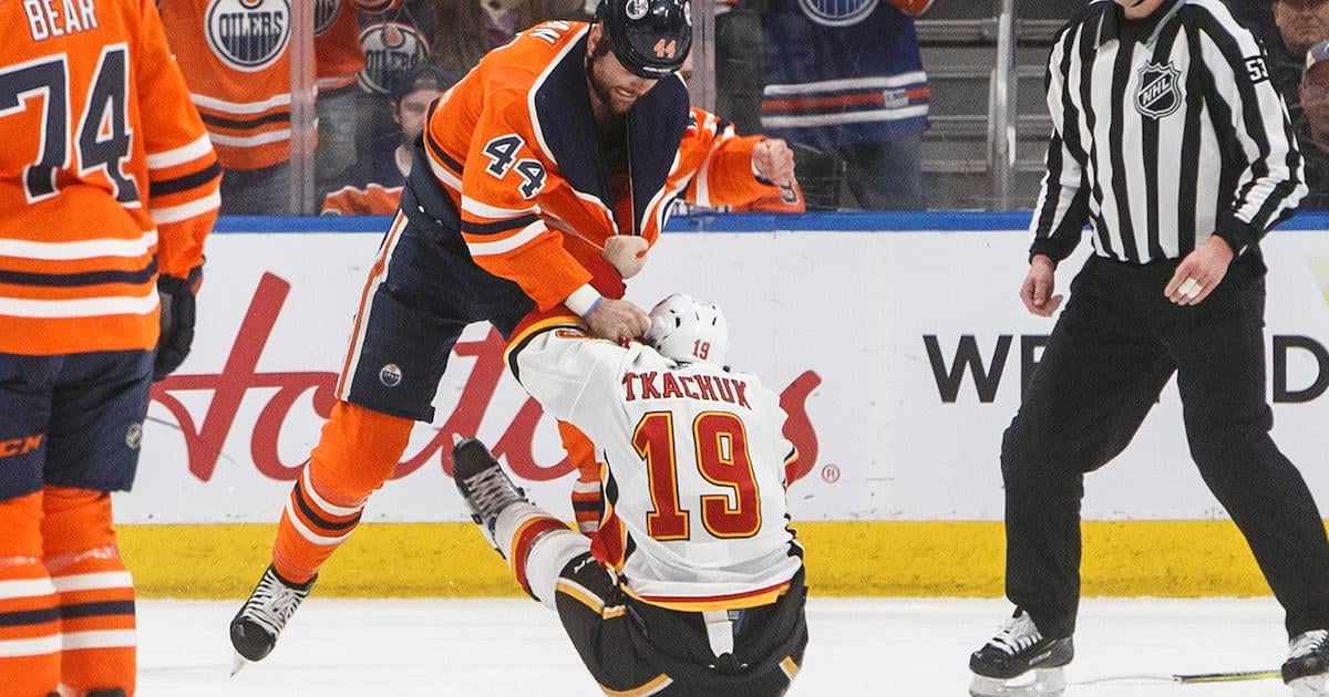 Tkachuk recalls security need in 2020’s Oilers-Flames Battle of Alberta