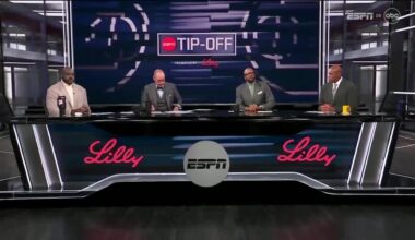 Ernie Johnson announces that the Timberwolves-Warriors game, which was scheduled as part of the ABC tripleheader, has been postponed by the NBA after Saturday's shooting in Minneapolis. Charles Barkley: "Somebody's gotta step up and be adults... 2 people have died for no reason, & it's just sad."