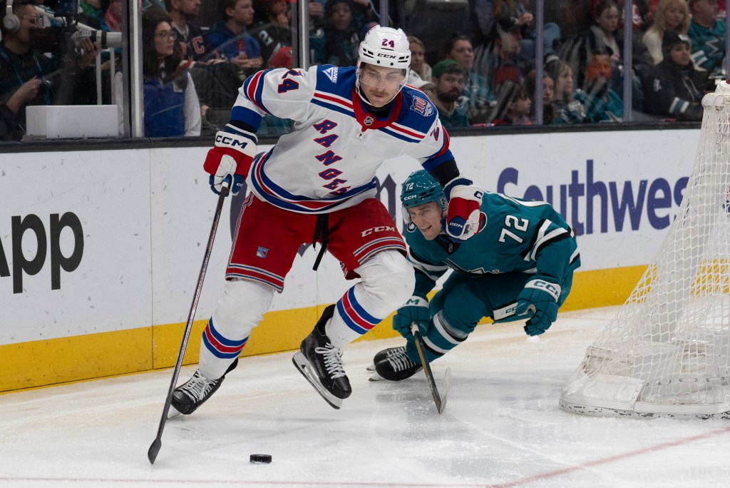 The Rangers are trading defenseman Carson Soucy to the Islanders.