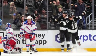 Rangers fall flat against Kings for 10th loss in last 12 games