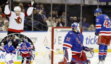 Rangers blitzed by Senators as season is spiraling out of control