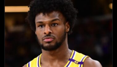 Two NBA players voted for Bronny James to start in the NBA All-Star game