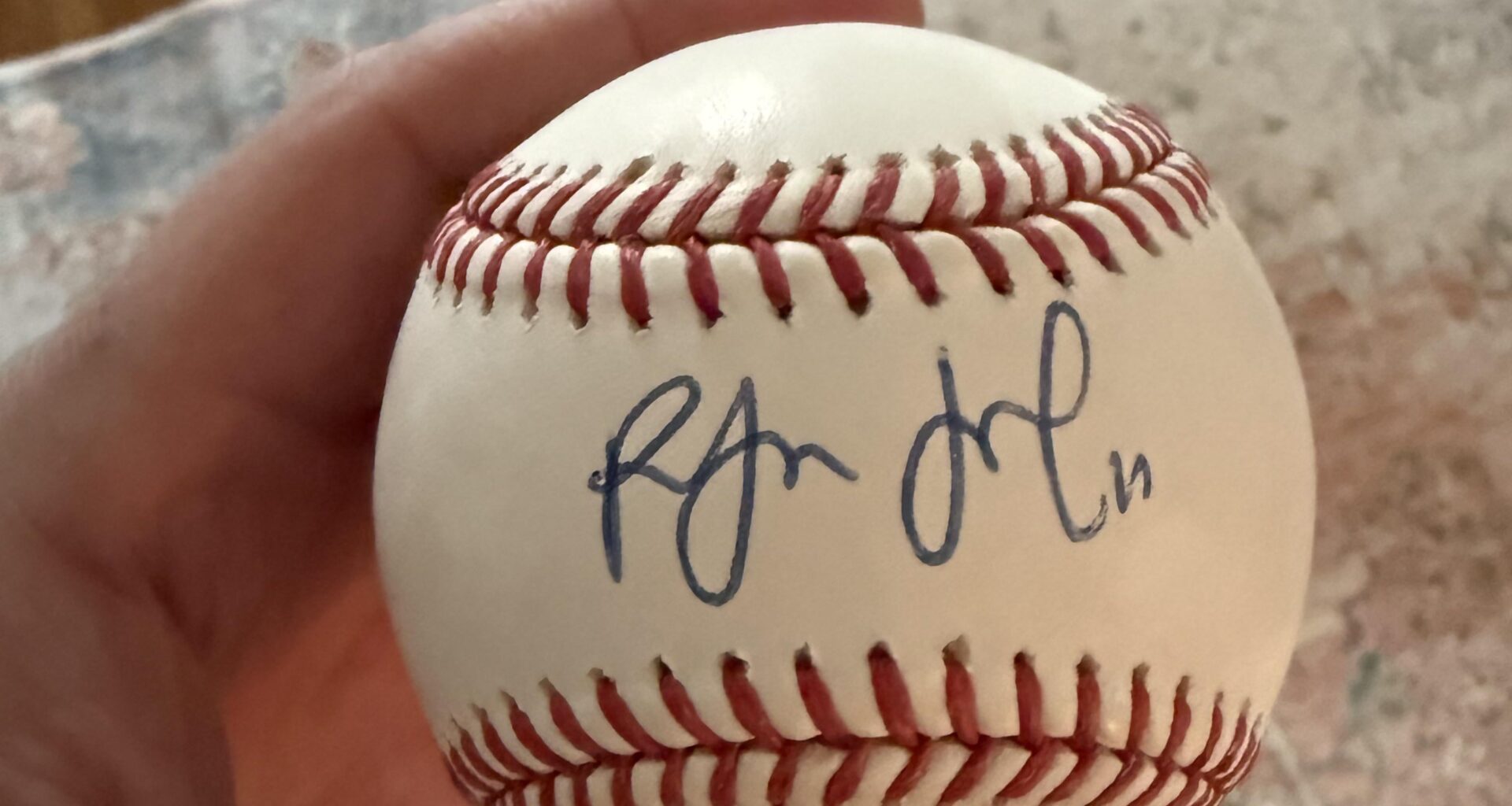 Unknown Signature on Baseball