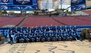 Stadium Series team photo