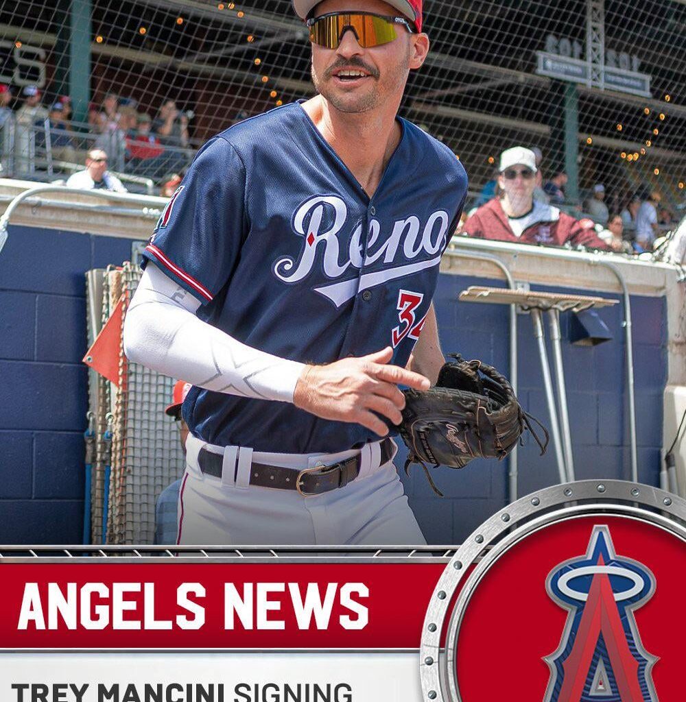 Angels sign Trey Mancini to a Minor League deal.