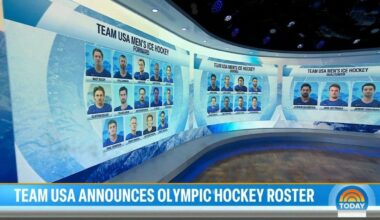 [Amanda Stein Blog]_Red, White and Hughes: Jack Hughes has been named to the 2026 U.S. Men's Olympic Team headed to Italy in February.